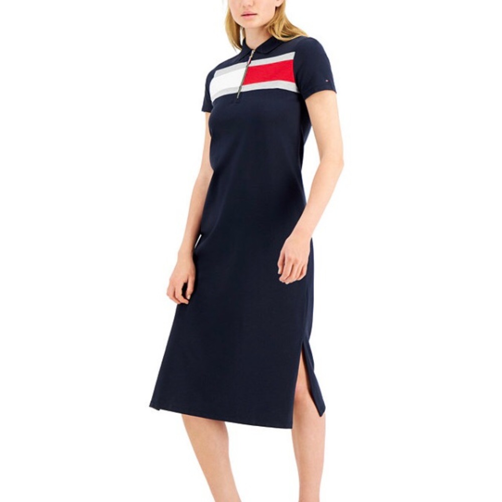 Tommy Hilfiger Polo midi dress